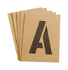 Hy-Ko 3 in. Card Stock Letters Stencil 6 each (Pack of 6)
