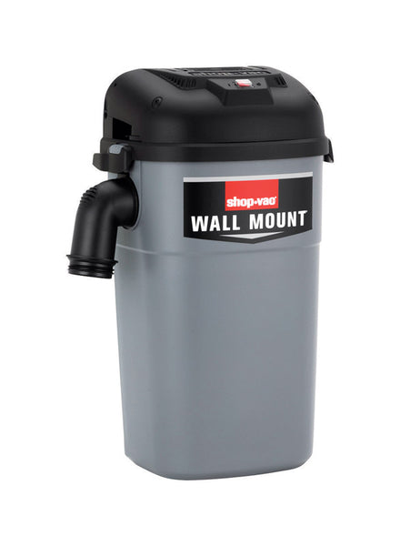 Shop-Vac Wall-Mount Wet/Dry Vac — 5-Gallon Capacity, 4 HP, Model# 5HM400