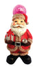 Alpine LED Santa/Bear Statues Christmas Decoration Multicolored Polyresin (Pack of 4)