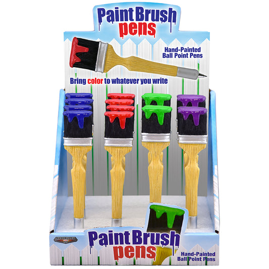 Shawshank LEDz Paint Brush Pens Plastic 1 pk (Pack of 16)