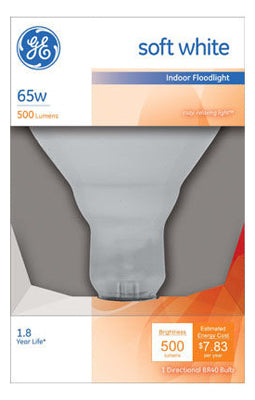 Ge Lighting 14016 65 Watt Soft White Indoor Floodlight Bulb  (Pack Of 6)