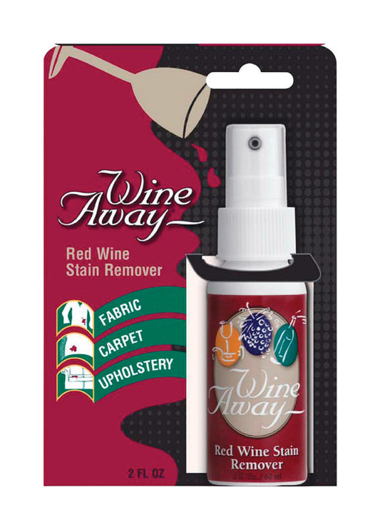 Wine Away Citrus Scent Red Wine Stain Remover Liquid 2 oz. (Pack of 6)