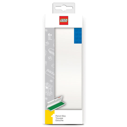 Lego 1 in. H X 8 in. W X 2 in. D Pencil Case Blue