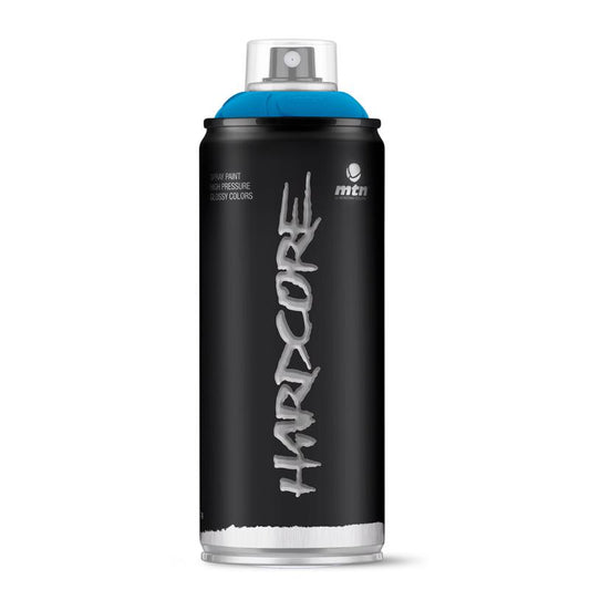 MTN Hardcore Gloss Neptune Blue Spray Paint 11 oz (Pack of 6).