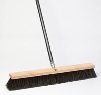 DQB  Polypropylene  24 in. Garage Push Broom