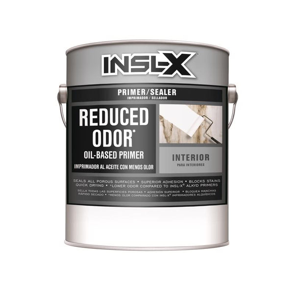 Imprimación alquídica a base de aceite, blanca, de olor reducido Insl-X, 1 galón (paquete de 4)