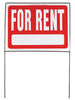 Hy-Ko English Red Informational Sign 24.5 in. H X 36.5 in. W