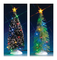 Lemax  Christmas Village Tree  Tabletop Decoration  Evergreen  Plastic/Metal  1 pk (Pack of 6)