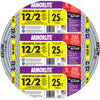 Southwire 25 ft. 12/2 Solid Aluminum Armored MC Cable