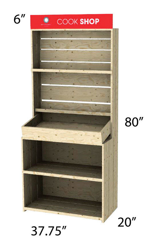 Cook Store Window Display Ns Cook Shop Display Rck - 832277147719 | Max Warehouse