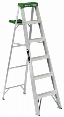 Step Ladder, Aluminum, Type II, 6-Ft.