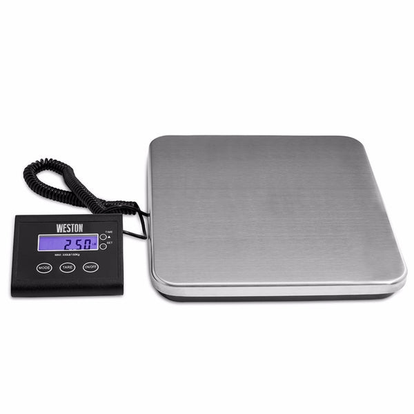 Báscula digital para alimentos Weston Silver de 330 lb.
