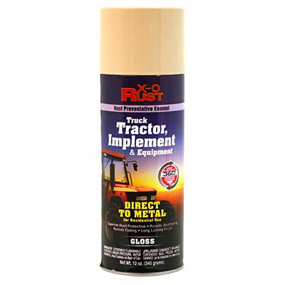 Esmalte, pintura e imprimación antioxidantes para metales, camiones, tractores, implementos y equipos, International Harvester Off White, aerosol de 12 oz
