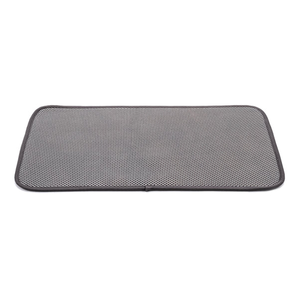 DISH DRYING PAD GRAY