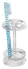 iDesign Franklin Clear Plastic Toothbrush Holder
