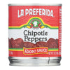 La Preferida Pepper - Chipotle - Case of 24 - 7 oz