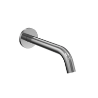 TOTO® Helix Wall-Mount ECOPOWER or AC 0.5 GPM Touchless Bathroom Faucet Spout, 10 Second On-Demand Flow, Polished Chrome - TLE26010U1#CP