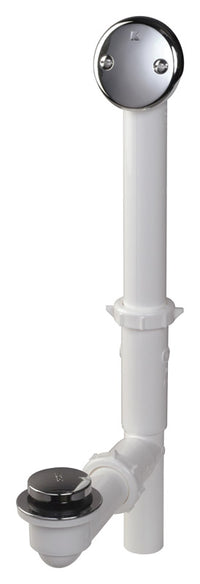 Keeney 1-1/2 in. D Chrome Plastic Bath Drain
