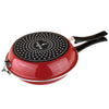 Red 9.5" Frittata Pan 2 Pieces Medium Size