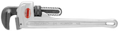 Aluminum Pipe Wrench, 10-In., 1.5-In. Jaw Capacity
