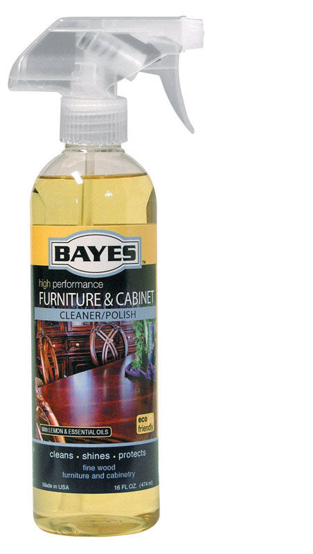 Bayes No Scent Furniture and Cabinet Cleaner and Polish 16 oz. Liquid (Pack of 6)