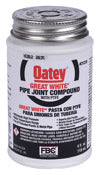 Oatey 31230 4 Oz Great White® Pipe Joint Compound With PTFE