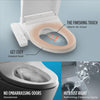 TOTO® Drake® WASHLET®+ Two-Piece Elongated 1.6 GPF Universal Height TORNADO FLUSH® Toilet with C2 Bidet Seat, Cotton White - MW7763074CSFG#01