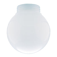 Westinghouse Threaded Neck White Glass Globe 1 pk (Pack of 6)