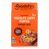 Foodstirs Organic Chocolate Chippy Pumpkin Bread Mix - Case of 6 - 20.5 OZ