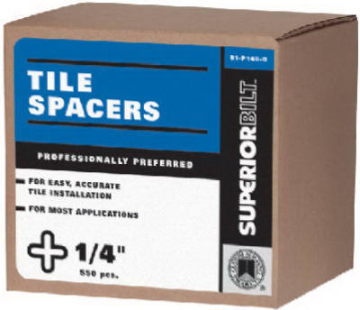 550-Pack 1/4-Inch Spacers
