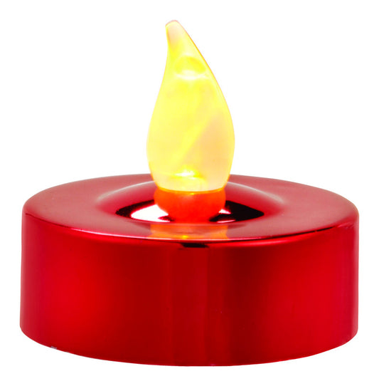 Home Plus Candle Red Plastic 1 pc. (Pack of 72)