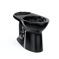TOTO® Drake® Elongated Universal Height Universal Height TORNADO FLUSH® Toilet Bowl, Ebony - C776CEF#51
