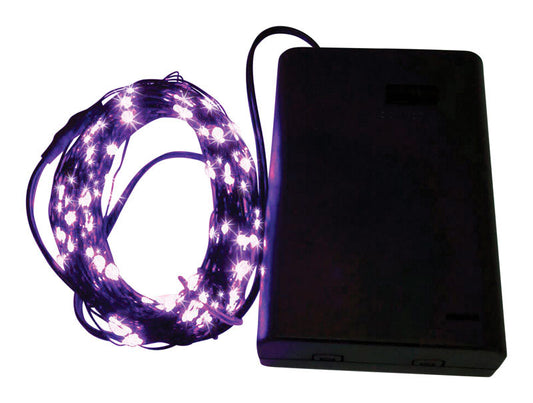 Sylvania Battery Operated LED Micro Dot Lighted Purple Halloween Lights N/A in. H x N/A in. W 1 pk (Pack of 12)