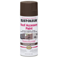 Rustoleum Stops Rust 286117 12 Oz Espresso Shake Roof Accessory Spray Paint (Pack of 6)