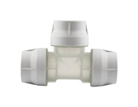Lasco  Schedule 40  1 in. Push   x 1 in. Dia. Female  PVC  Tee