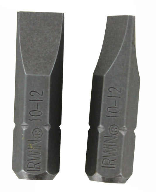 Irwin 3511152C 10-12 Point 1" Slotted Insert Bit 2 Count