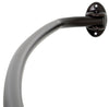 Zenith Products Bronze Brown Adjustable Curved Shower Rod