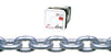 Campbell 1/4 in. Oval Link Carbon Steel Proof Coil Chain 1/4 in. D X 100 ft. L