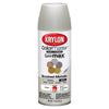 Krylon  ColorMaster  Matte  Nickel  Metallic Spray Paint  11 oz. (Pack of 6)