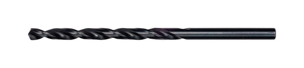 Milwaukee 3/8 in. X 12 in. L Black Oxide Aircraft Length Drill Bit 3-Flat Shank 1 pc