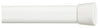 Kenney  Enamel  White  Tension Rod  36 in. L x 60 in. L