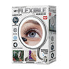 NuBrilliance As Seen On TV 14.5 in. H X 7 in. W Flexible LED Vanity Mirror Silver