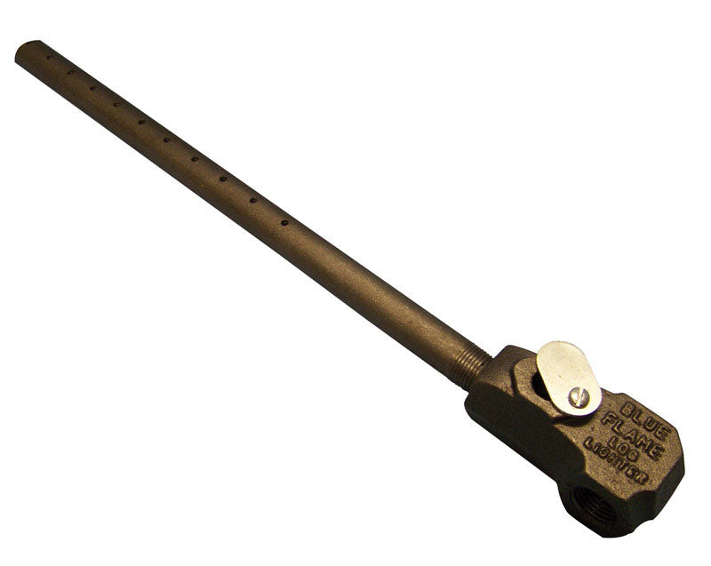 Blue Flame Black Steel Angled Log Lighter - LLA.1626.NG - 054773113030 ...