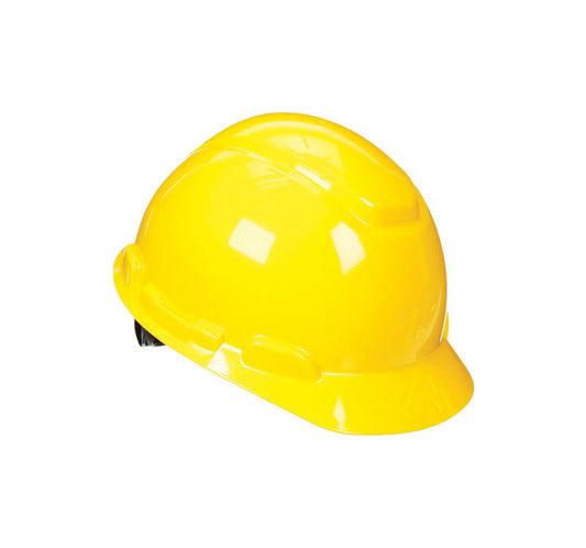 3M 4-Point Ratchet Safety Hard Hat Yellow