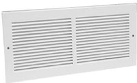 Return Air Grille, Steel, White, 30 x 6-In.