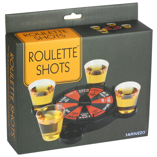 Barbuzzo Roulette Shots Adult Beverage Game Plastic 1 pk