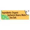 Jack's Quality Organic Garbanzo Beans - Low Sodium - Case of 8 - 13.4 oz