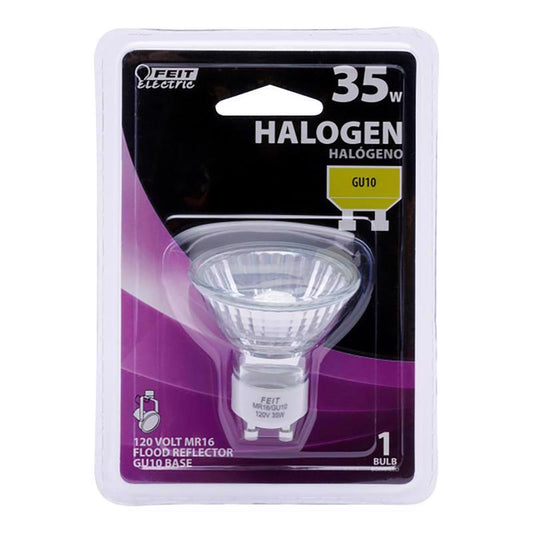Feit Electric 35 W MR16 Halogen Bulb 230 lm Clear 1 pk