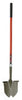 Root Slayer Steel blade Fiberglass Handle 10 in.   W X 56.75 in.   L Root Slayer Round Point Spade