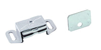Amerock 0.5 in. H X 1.5 in. W X 2.3 in. D Zinc Aluminum Magnetic Catch